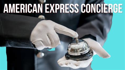 american express concierge service